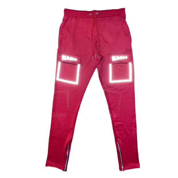 "Ziggy Kash" Pants in Red - Kash Clothing 